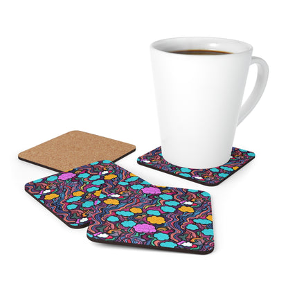 Thought Puffs coaster set