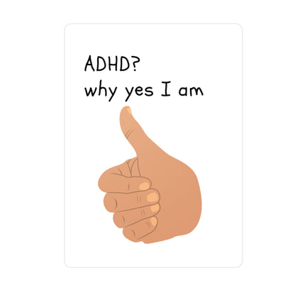 ADHD yessire Vinyl Decals