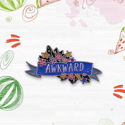 ADHD Awkward Pin collection