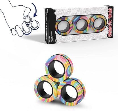 Stress Relief Magnetic Rings