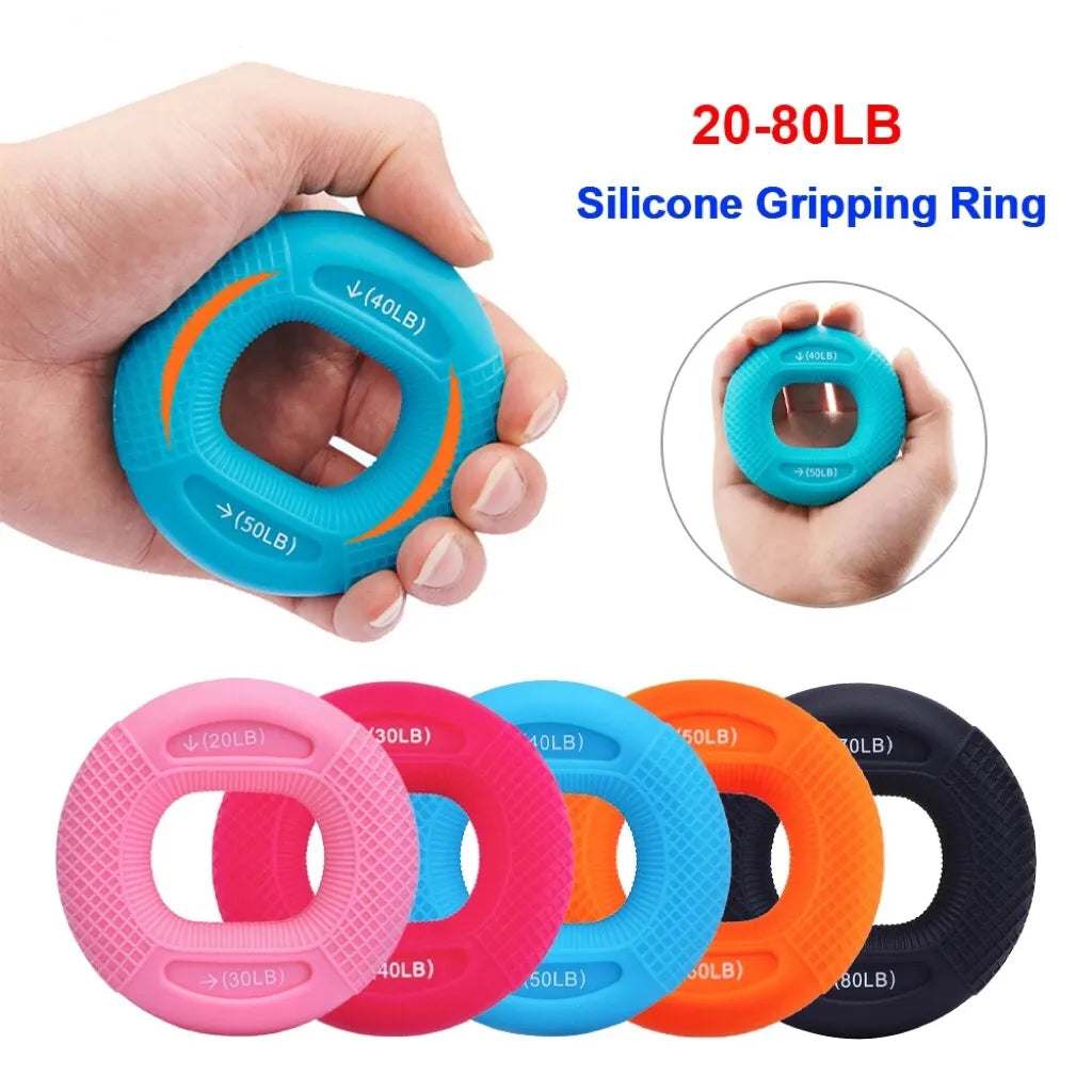 Strength Squishy! Silicone Adjustable Hand Gripping Ring