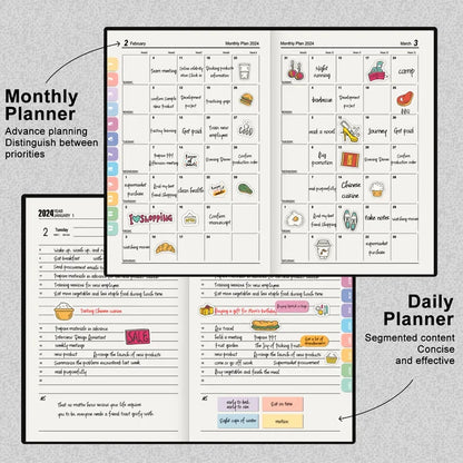 Tactile Sticker 2024 planner