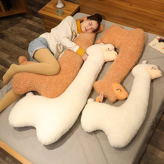 Giant Sensory Alpaca Plush Toy