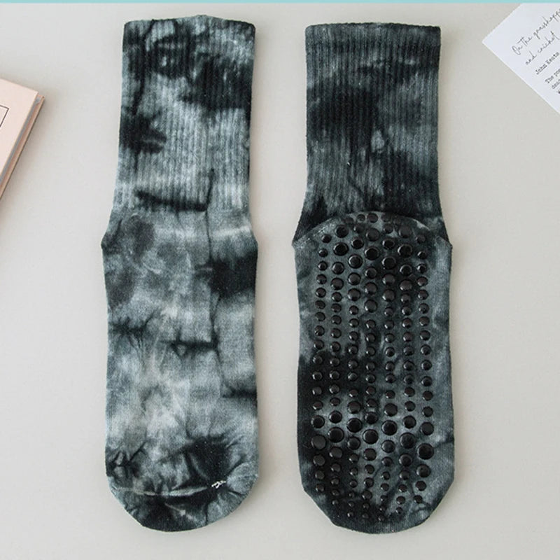 Tie-dyed Non-slip Yoga Socks