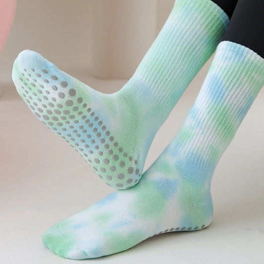 Tie-dyed Non-slip Yoga Socks