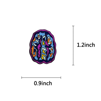 Beautiful Brain ADHD Enamel Pin